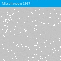 Miscellaneous